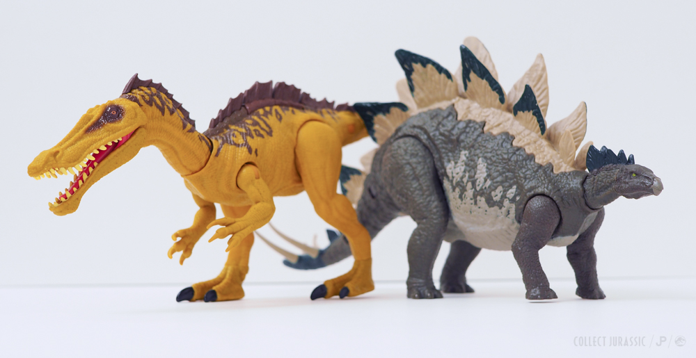 action attack stegosaurus