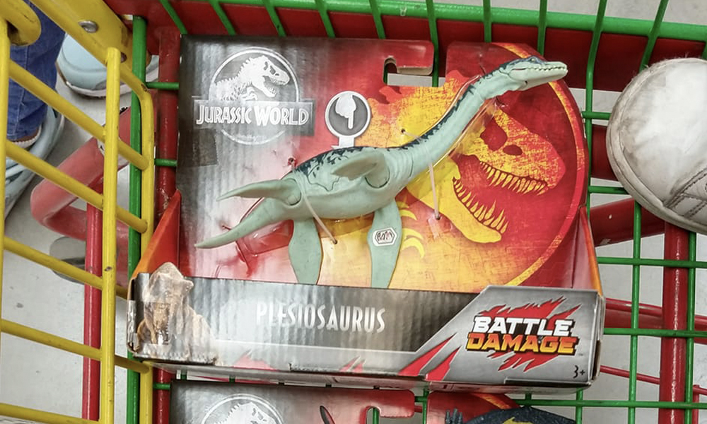 jurassic world battle damage plesiosaurus