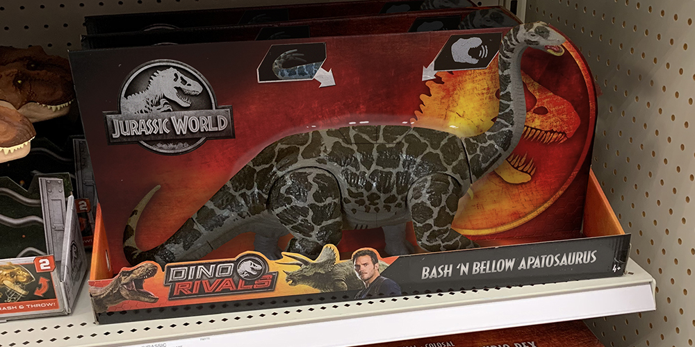 jurassic world apatosaurus toy