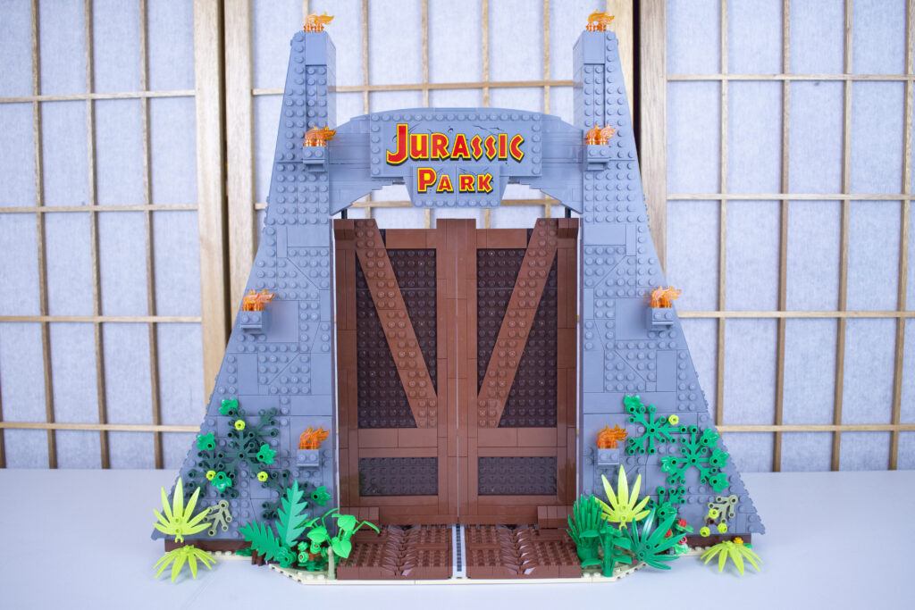 LEGO Jurassic Park Gate Full Shot
