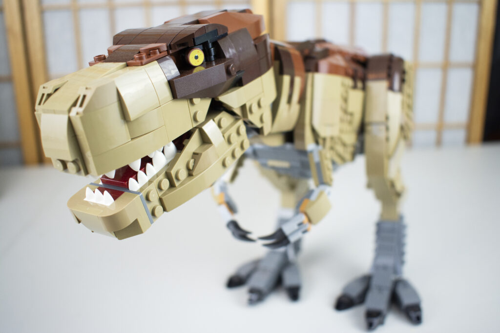 LEGO Jurassic Park T-Rex Full Shot
