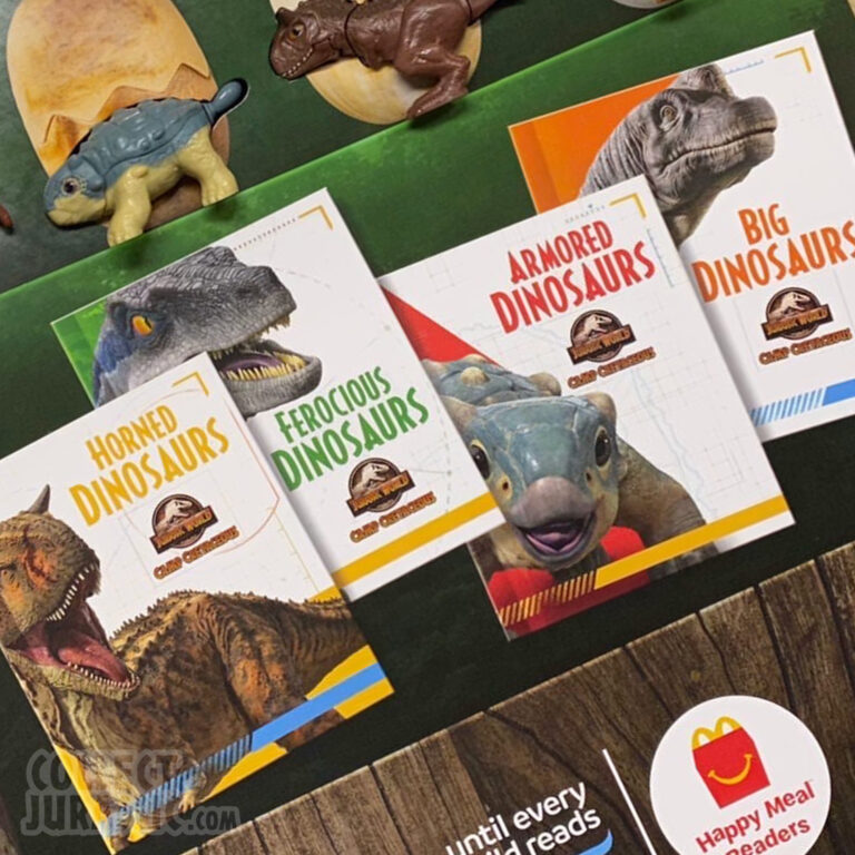 McDonald's Happy Meal Toys for Camp Cretaceous Coming In September ...