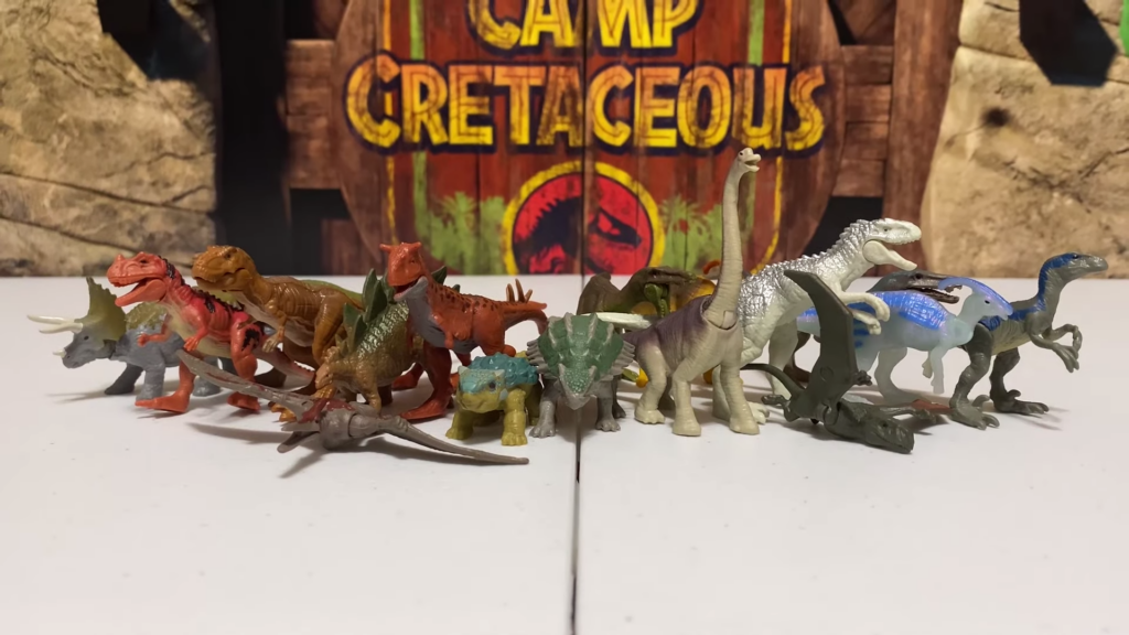 jurassic world camp cretaceous soft toys