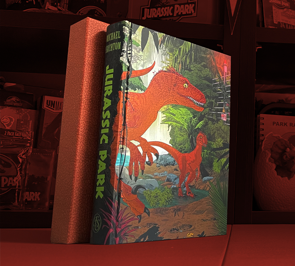 Jurassic Park Illustrated Novel By The Folio Society 4k Review Collect Jurassic
