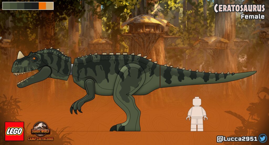 LEGO Jurassic World Camp Cretaceous - Lucca Ceratosaurus