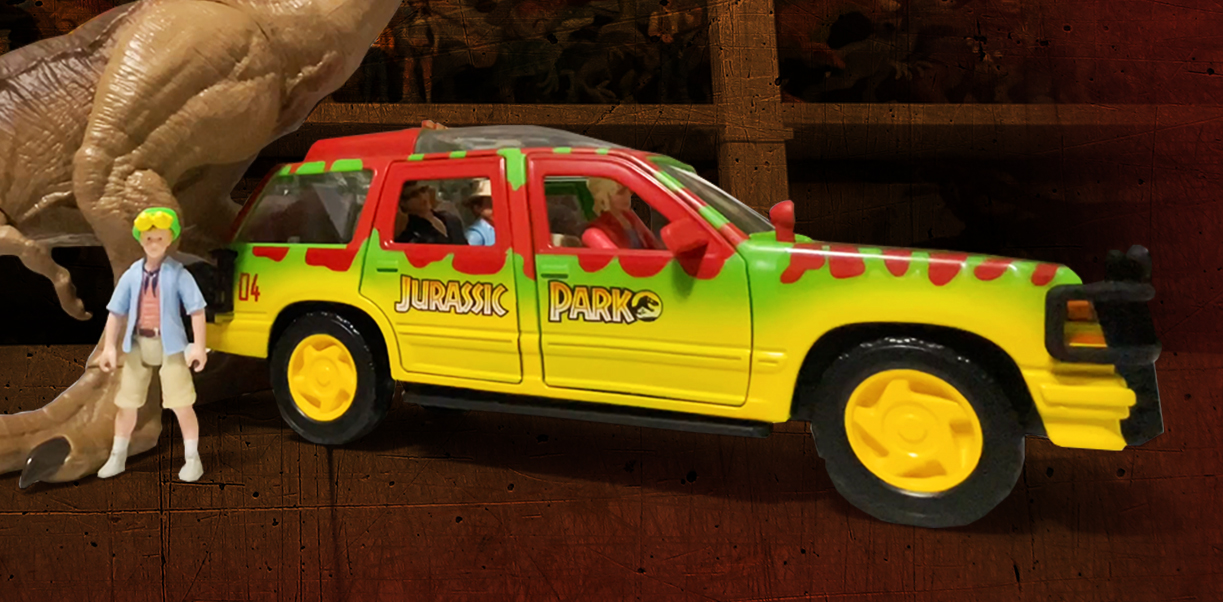 jurassic park suv toy