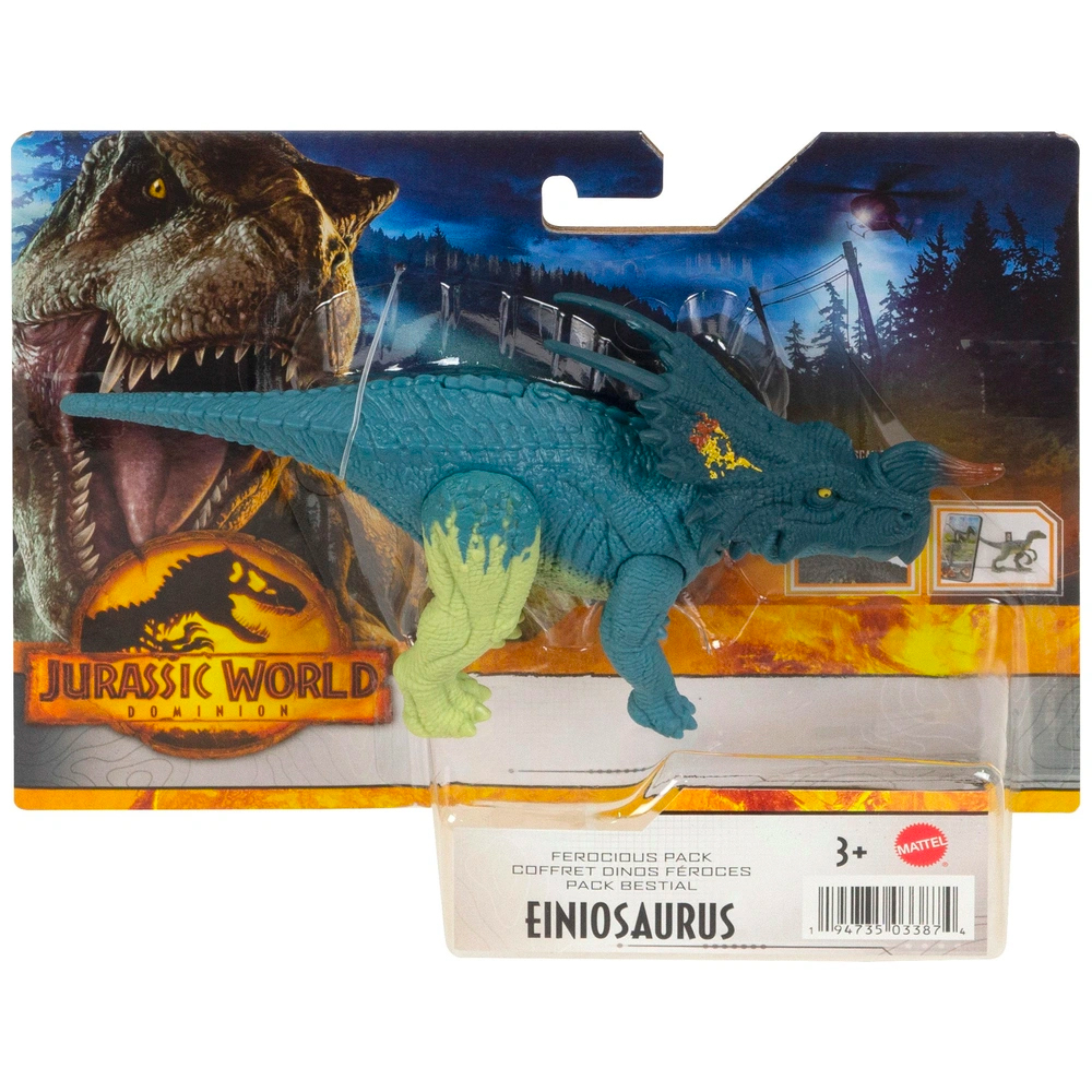  Mattel Jurassic World Dominion Survival Instincts Dinosaur  Starter Set, 4 Toy Figures Including Blue, Dilophosaurus, 2 Roar Strikers :  Toys & Games
